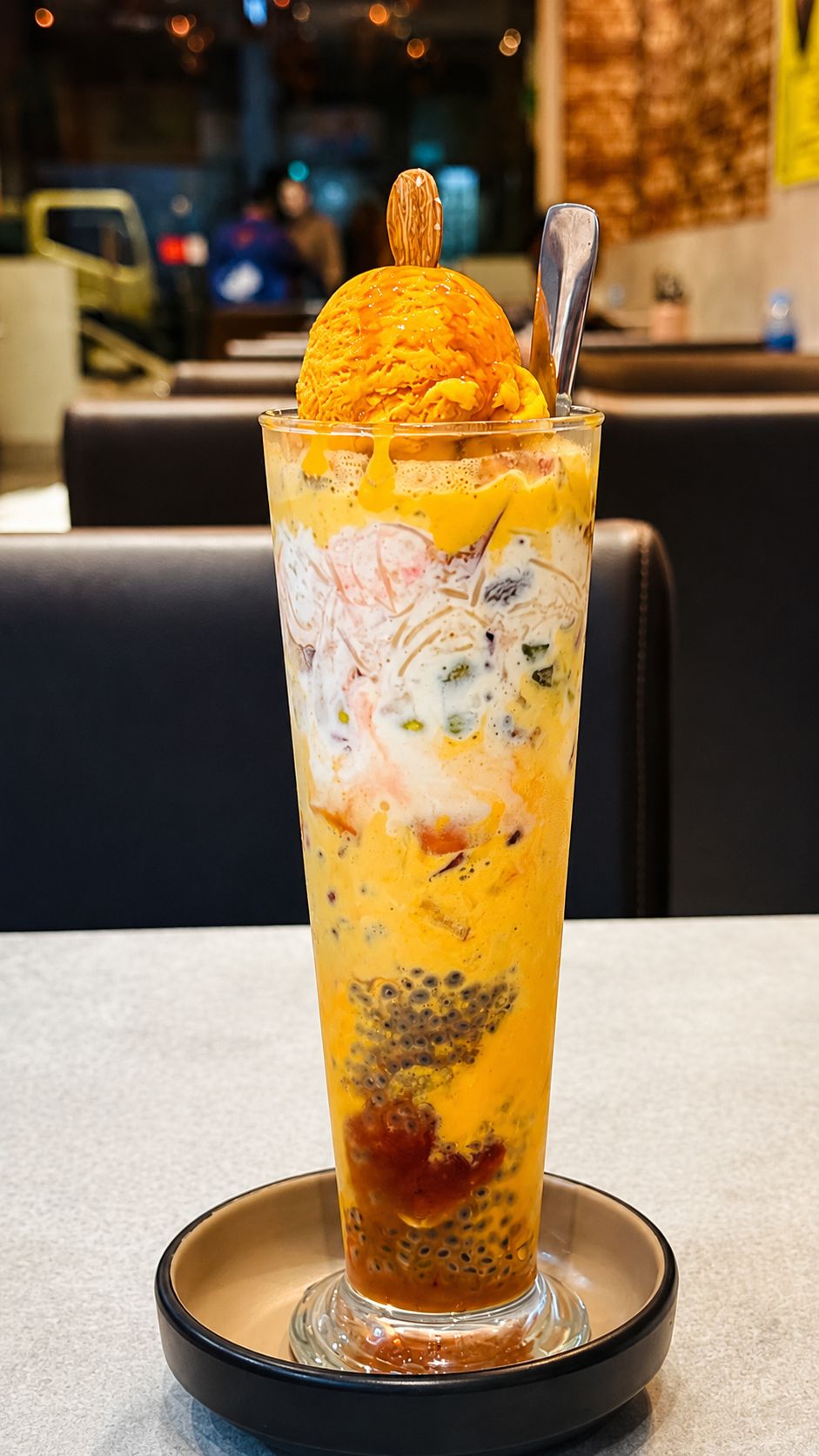 Falooda — rose-flavoured chilled dessert drink
