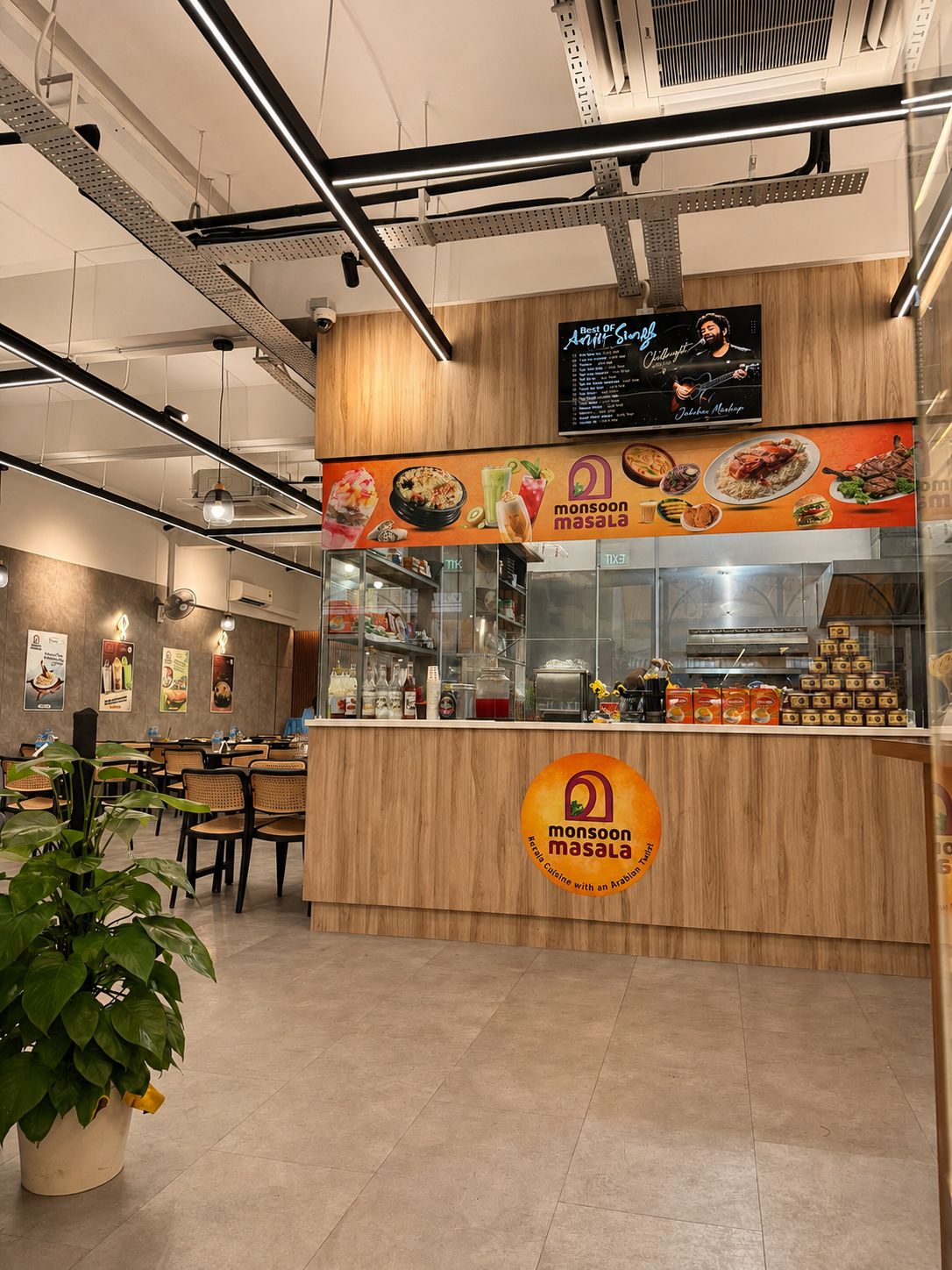 Monsoon Masala dining area